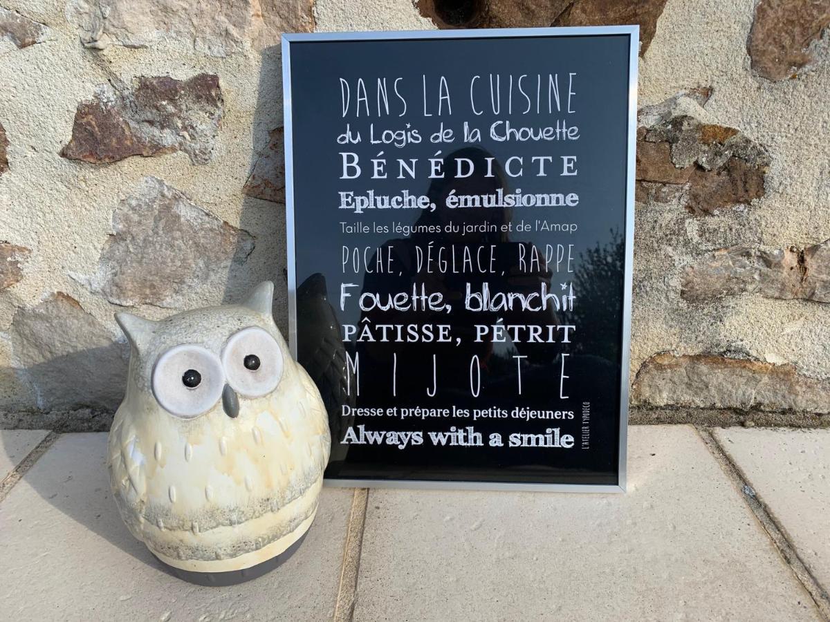Le Logis De La Chouette Hotel Bauge-en-Anjou Luaran gambar